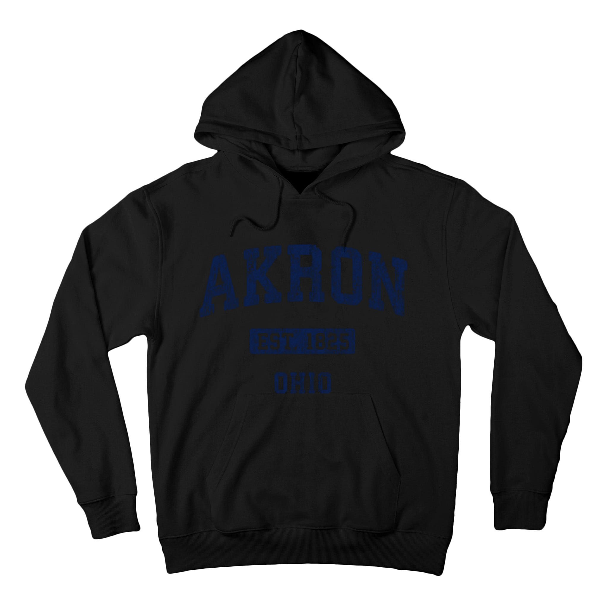 Akron Ohio Vintage Athletic Sports Design Tall Hoodie