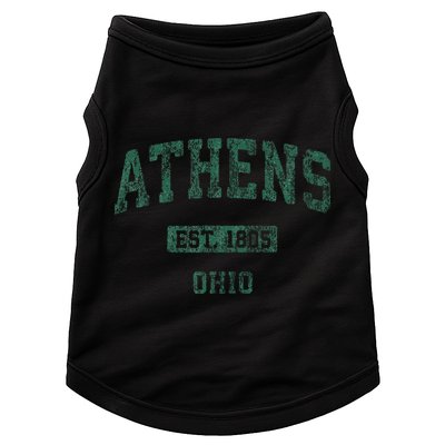 Athens Ohio Vintage Athletic Sports Doggie Tank