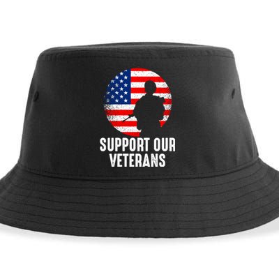 Army Or Veteran T 4 Sustainable Bucket Hat