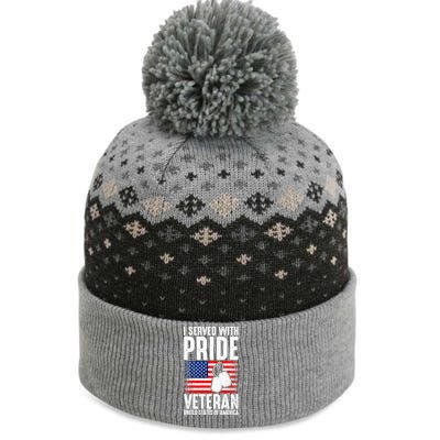 Army Or Veteran T 90 The Baniff Cuffed Pom Beanie