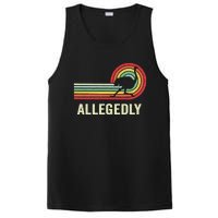 Allegedly Ostrich Vintage Retro Funny Ostrich Lover PosiCharge Competitor Tank