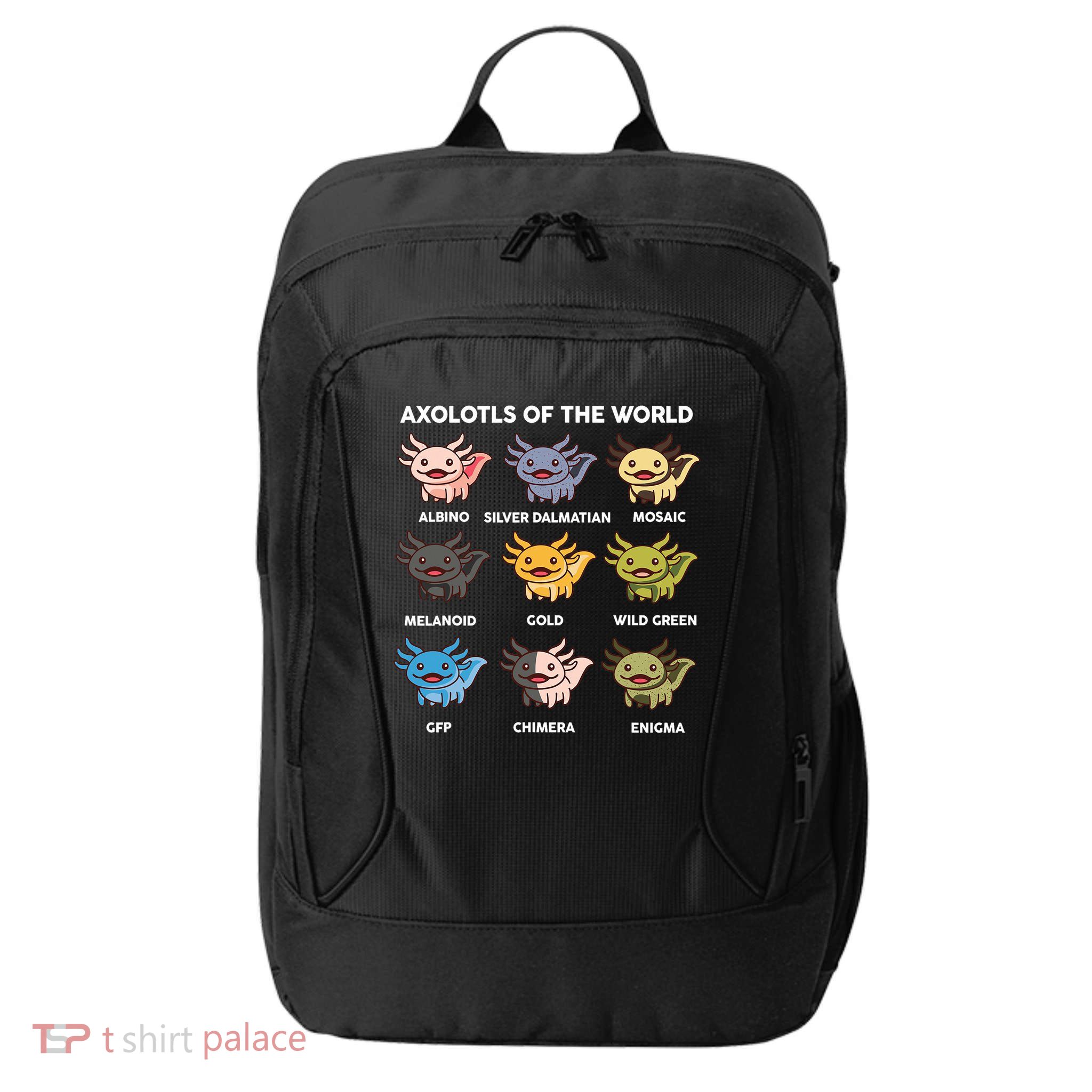  Axolotl Of World  City Backpack