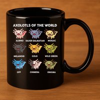  Axolotl Of World  11oz C Handle Ceramic Mug