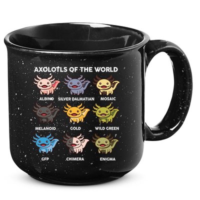  Axolotl Of World  15oz Campfire Ceramic Mug