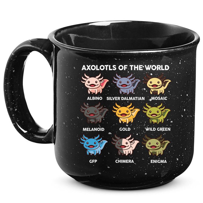  Axolotl Of World  15oz Campfire Ceramic Mug