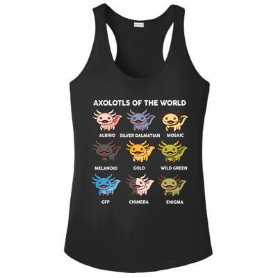  Axolotl Of World  Ladies PosiCharge Competitor Racerback Tank