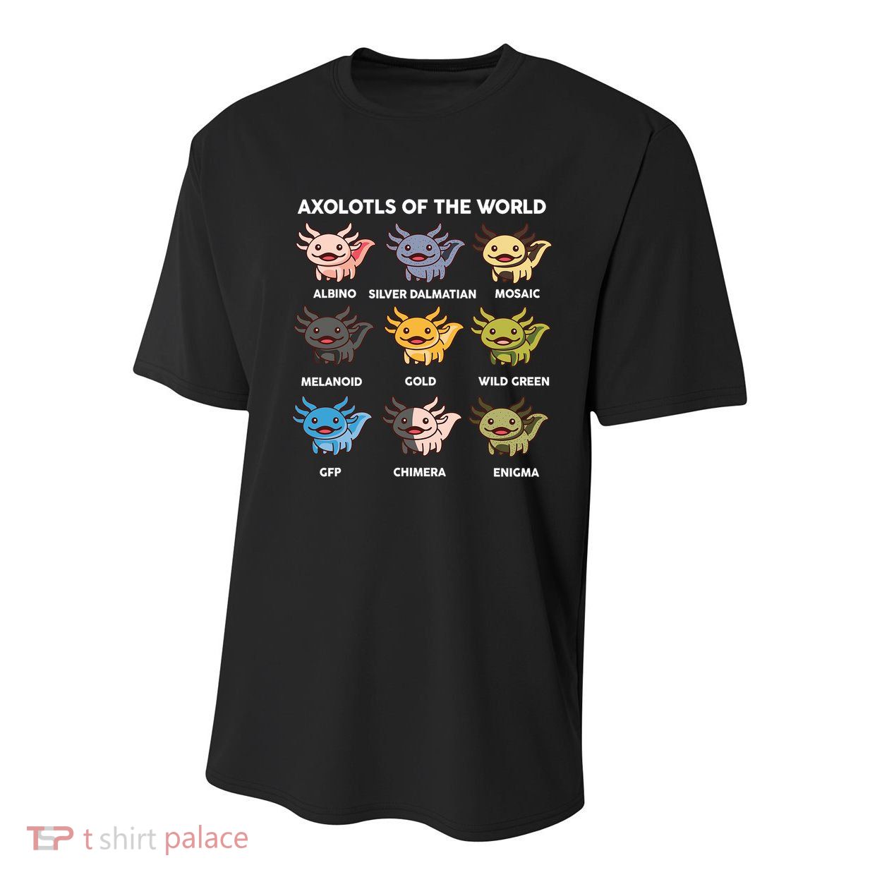  Axolotl Of World  Youth Performance Sprint T-Shirt