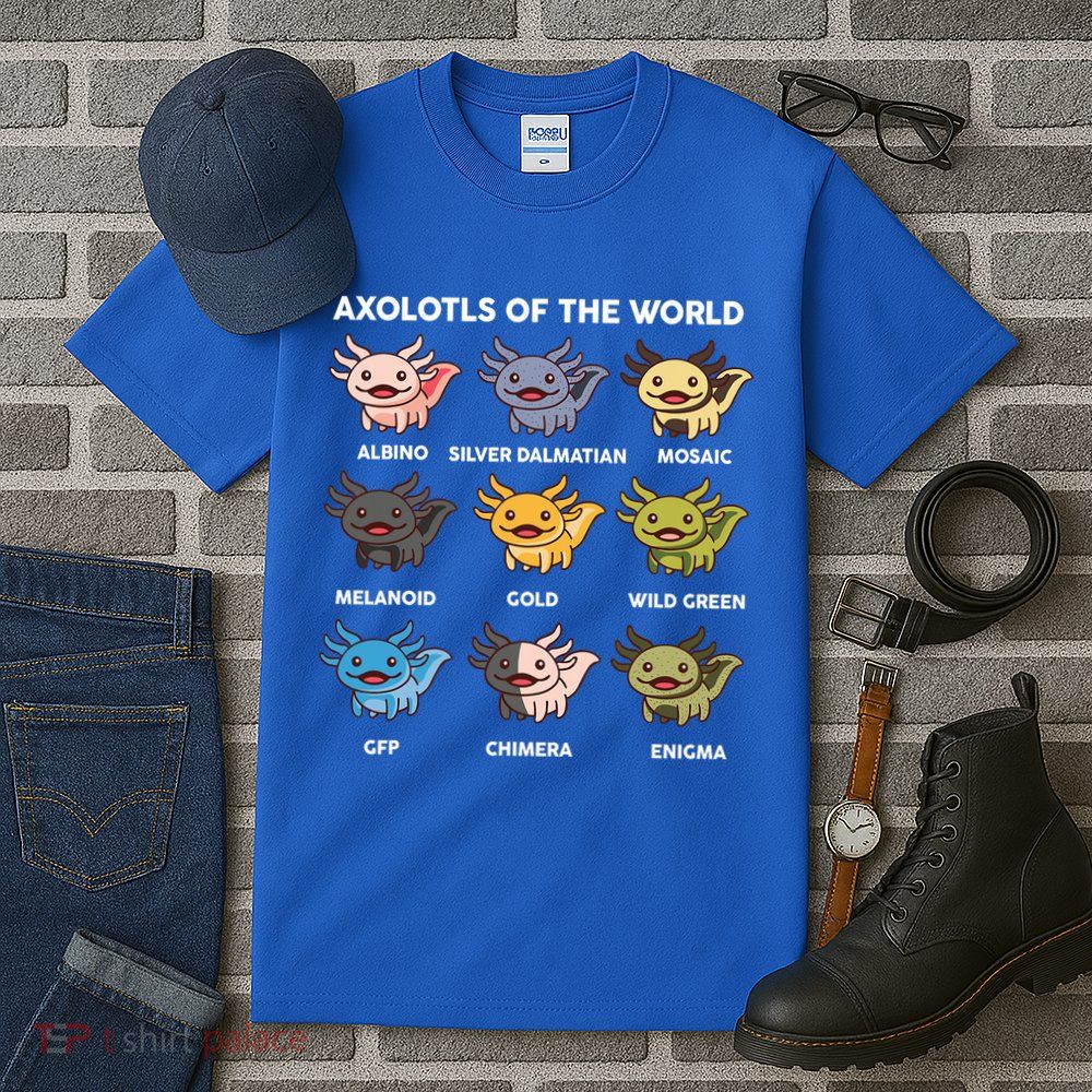  Axolotl Of World  Tall T-Shirt