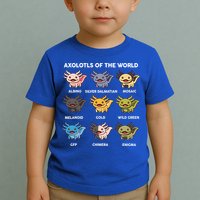  Axolotl Of World  Toddler T-Shirt