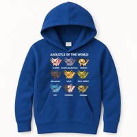  Axolotl Of World  Kids Hoodie