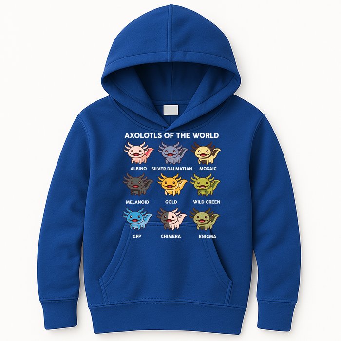  Axolotl Of World  Kids Hoodie