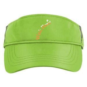 An Orange Witch Please Gift Adult Drive Performance Visor