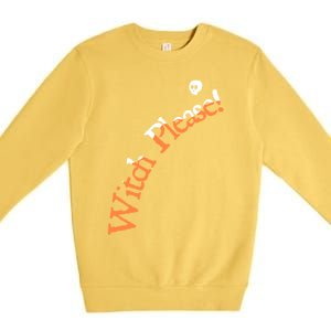 An Orange Witch Please Gift Premium Crewneck Sweatshirt