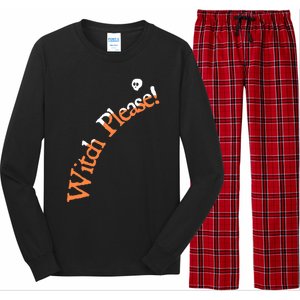 An Orange Witch Please Gift Long Sleeve Pajama Set