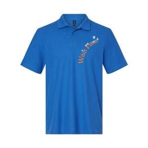 An Orange Witch Please Gift Softstyle Adult Sport Polo