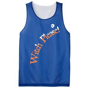 An Orange Witch Please Gift Mesh Reversible Basketball Jersey Tank