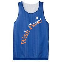 An Orange Witch Please Gift Mesh Reversible Basketball Jersey Tank