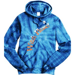 An Orange Witch Please Gift Tie Dye Hoodie