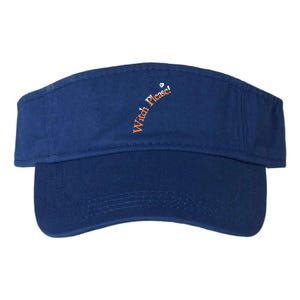 An Orange Witch Please Gift Valucap Bio-Washed Visor