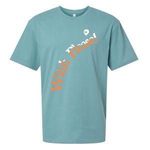 An Orange Witch Please Gift Sueded Cloud Jersey T-Shirt