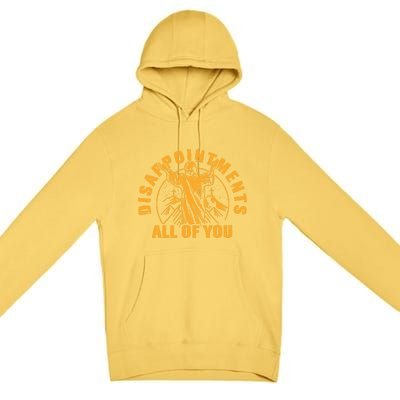 All Of You Disappointments Jesus Retro Premium Pullover Hoodie