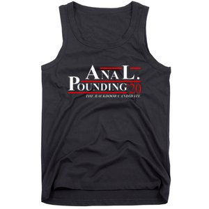 Anal Pounding 2020 Adult Humor Innuendo Vulgar Tank Top