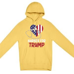 American President 2024 Trump Gift Nurses For Trump Gift Premium Pullover Hoodie