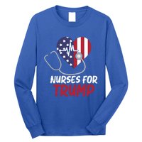 American President 2024 Trump Gift Nurses For Trump Gift Long Sleeve Shirt