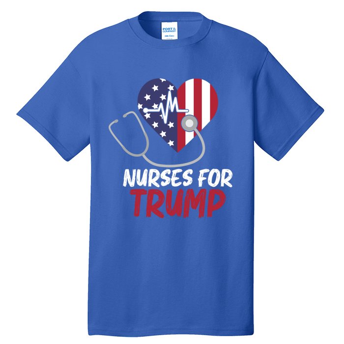 American President 2024 Trump Gift Nurses For Trump Gift Tall T-Shirt