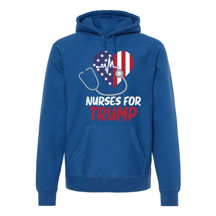 American President 2024 Trump Gift Nurses For Trump Gift Premium Hoodie