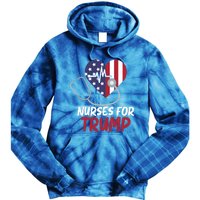 American President 2024 Trump Gift Nurses For Trump Gift Tie Dye Hoodie