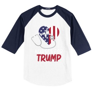 American President 2024 Trump Gift Nurses For Trump Gift Baseball Sleeve Shirt