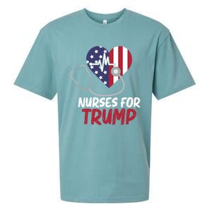 American President 2024 Trump Gift Nurses For Trump Gift Sueded Cloud Jersey T-Shirt