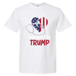 American President 2024 Trump Gift Nurses For Trump Gift Garment-Dyed Heavyweight T-Shirt