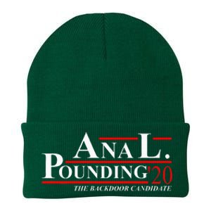 Anal Pounding 2024 Innuendo Vulgar Election Knit Cap Winter Beanie