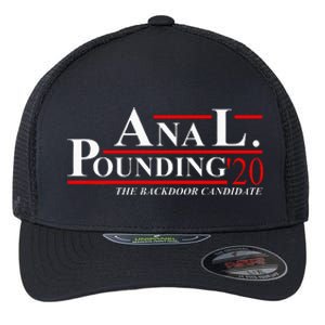 Anal Pounding 2024 Innuendo Vulgar Election Flexfit Unipanel Trucker Cap