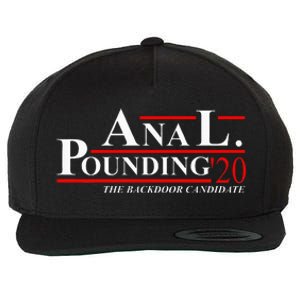 Anal Pounding 2024 Innuendo Vulgar Election Wool Snapback Cap