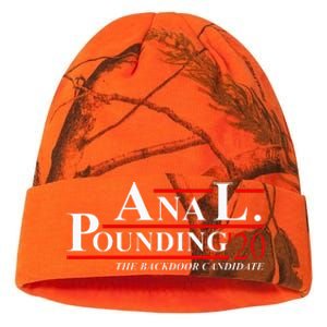 Anal Pounding 2024 Innuendo Vulgar Election Kati Licensed 12" Camo Beanie