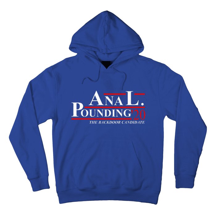 Anal Pounding 2024 Innuendo Vulgar Election Hoodie