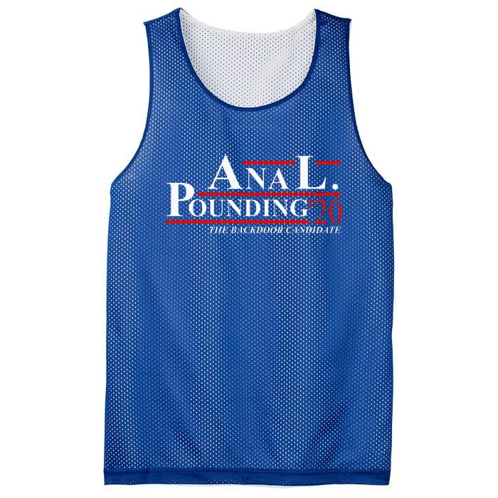 Anal Pounding 2024 Innuendo Vulgar Election Mesh Reversible Basketball Jersey Tank