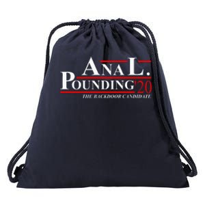 Anal Pounding 2024 Innuendo Vulgar Election Drawstring Bag