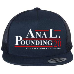 Anal Pounding 2024 Innuendo Vulgar Election Flat Bill Trucker Hat