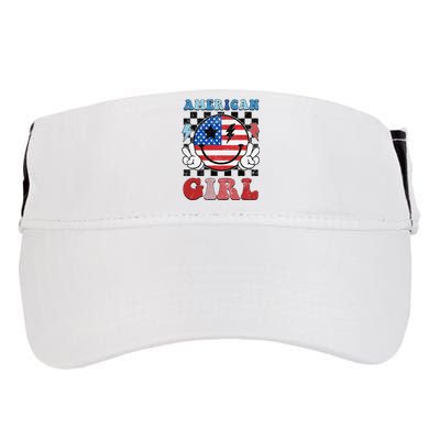 American Pride 4th Of July Patriotic Design Adult Drive Performance Visor