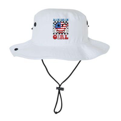 American Pride 4th Of July Patriotic Design Legacy Cool Fit Booney Bucket Hat