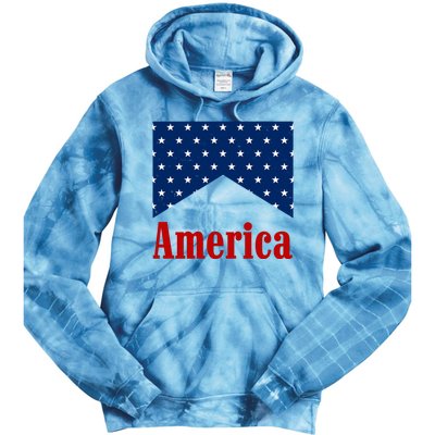 America Patriotic 4th Of July Tie Dye Hoodie