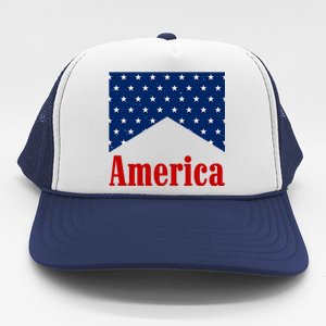 America Patriotic 4th Of July Trucker Hat