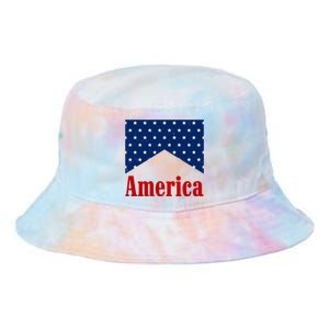 America Patriotic 4th Of July Tie Dye Newport Bucket Hat