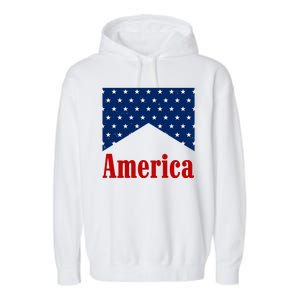 America Patriotic 4th Of July Garment-Dyed Fleece Hoodie