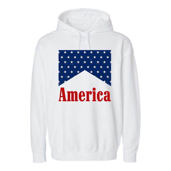 America Patriotic 4th Of July Garment-Dyed Fleece Hoodie