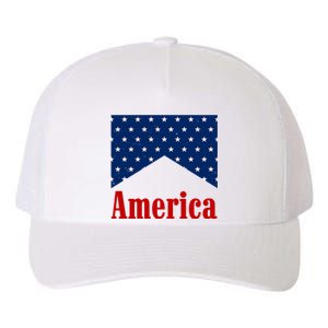 America Patriotic 4th Of July Yupoong Adult 5-Panel Trucker Hat